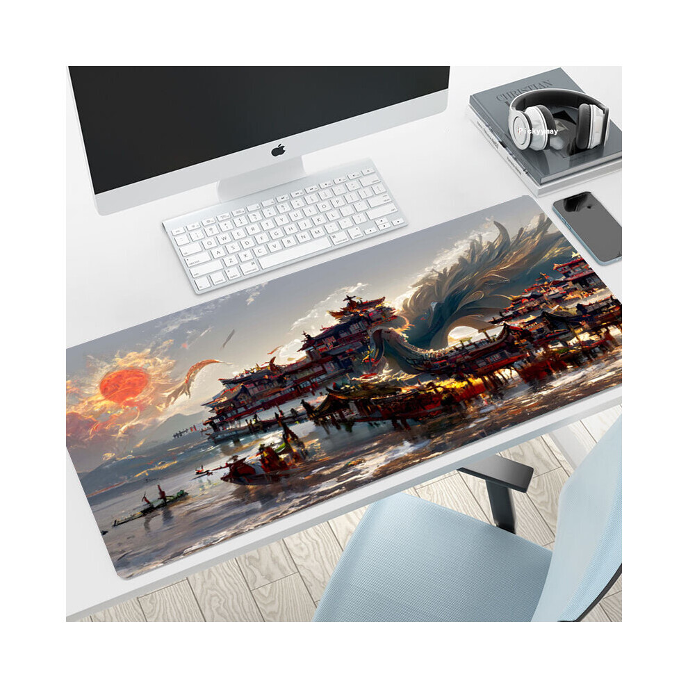 (A-Beast (15) 400X700x2mm) Oriental Beast Mouse Pad 900X400mm Pad Mouse Pc Game Carpert Computer Padmouse Micemat Gaming Mousepad Gamer Keyboard Mouse 4855357828717