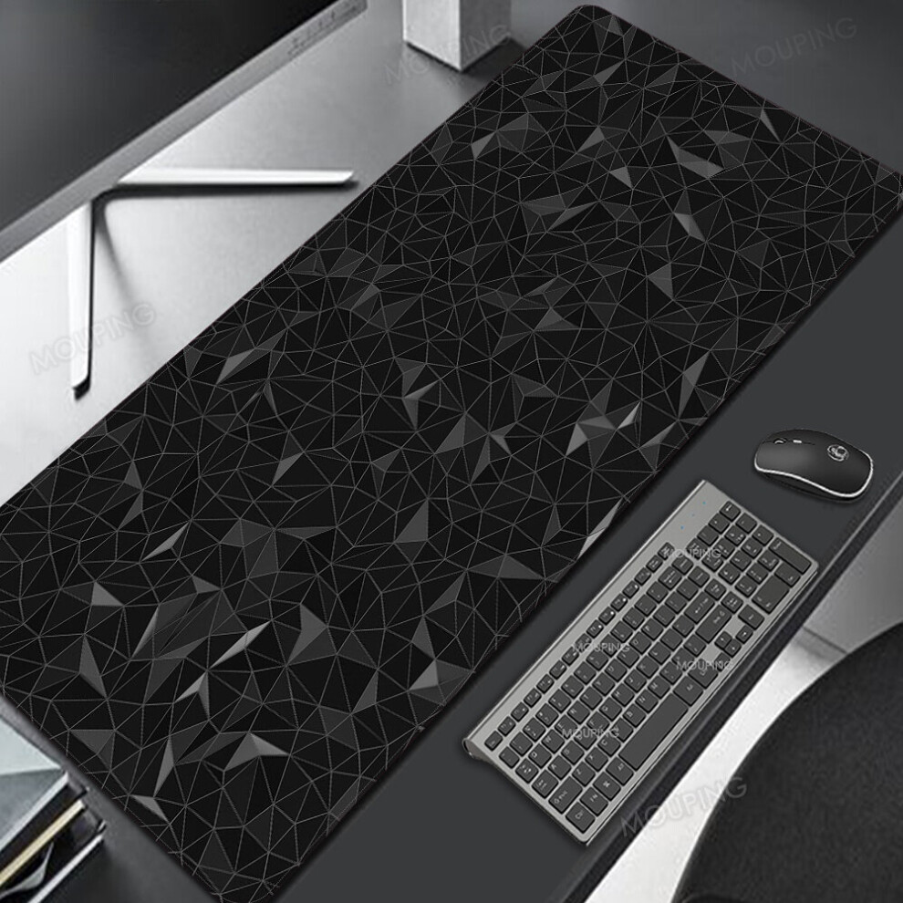 (A-6 600X350x2mm) Space Mat Mechanical Keyboard Aesthetic Mouse Pad Liquid Anime Accessories Gamer Mousepad Desk Mat Personalized 90 Black/Purple 4855357766262