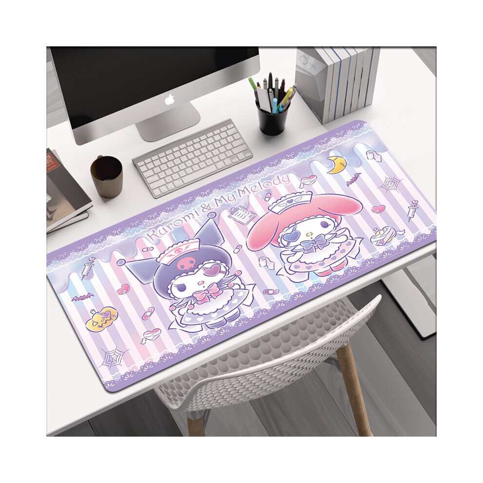 (A-Hc004859 21X26cm) Kuromies Extended Pad Keyboard Mat Gaming Desk Accessories Mouse Pads Deskmat Mousepad Gamer Mats Anime Mause Pc Large Carpet 4855357809143