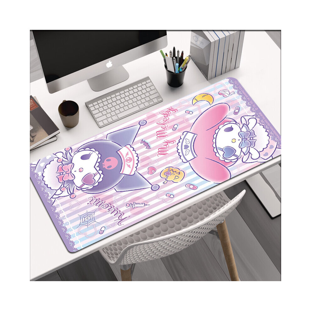 (A-Hc004860 21X26cm) Kuromies Extended Pad Keyboard Mat Gaming Desk Accessories Mouse Pads Deskmat Mousepad Gamer Mats Anime Mause Pc Large Carpet 4855357809211