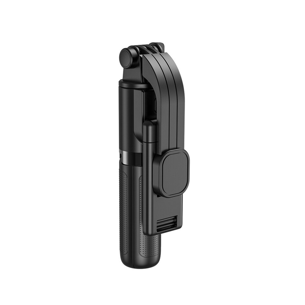 (A-) Multifunctional Selfie Stick Phone Stand Bracket For Streaming Selfies Videos Foldable Selfie Stick Mobile Phone Support Black 4852056950459