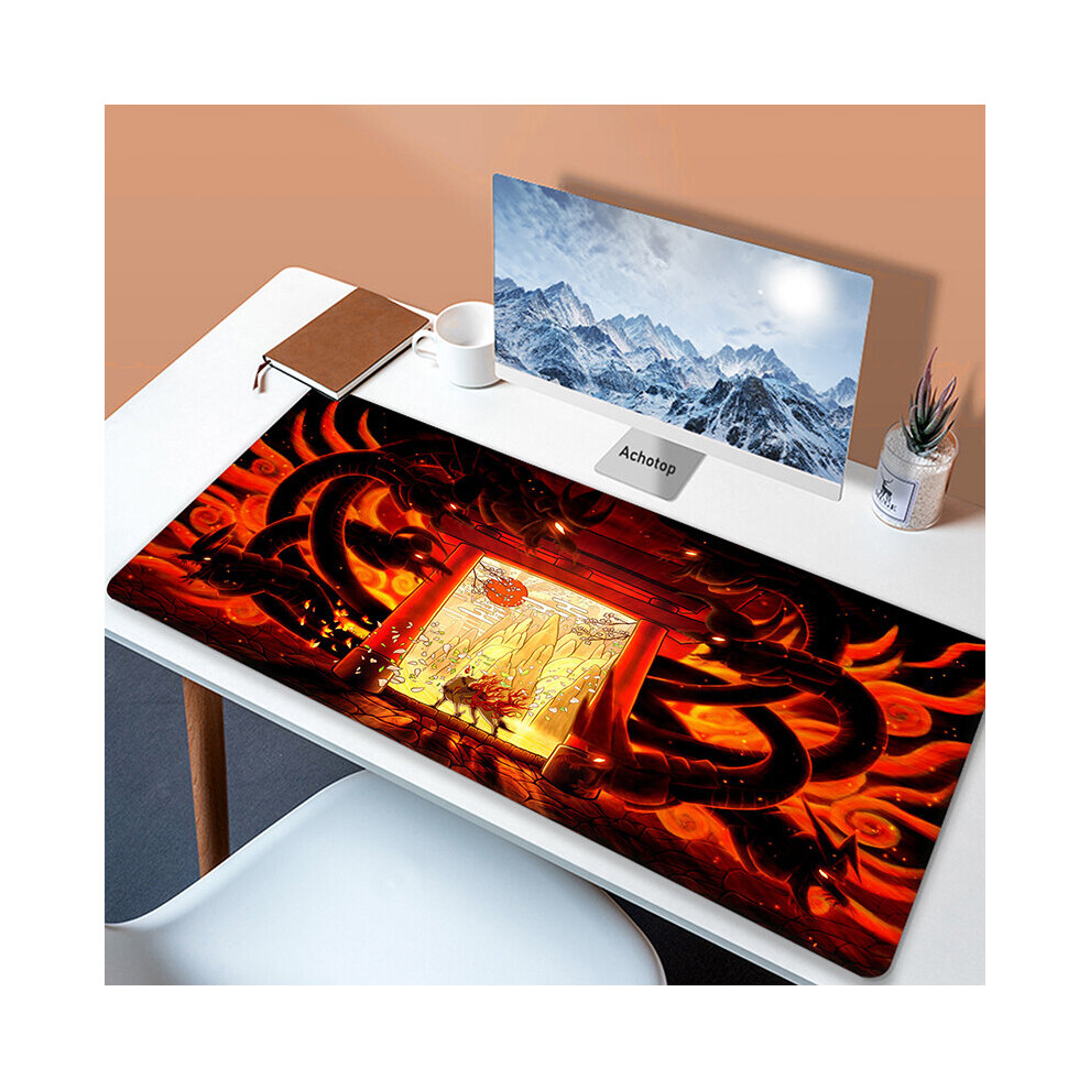 (A-Pearl 300X700x2mm) Large Japaneseâ Game Mouse Pad Okami Mousepad Xxl Mouse Mat Natural Rubber Carpet Company Dog Desk Mat 100X50cm Big Keyboa White 4855357774045