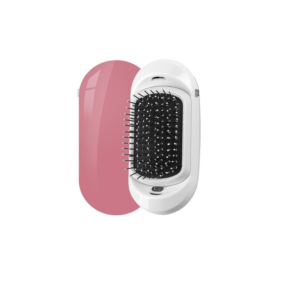 Dechoicelife Unisex Not,Specified (A-02) Ionic Comb Portable Hair Brush Anti-Static Massage Negative Ion Comb Mini Hair Straightener Comb Hairbrush Styling Comb