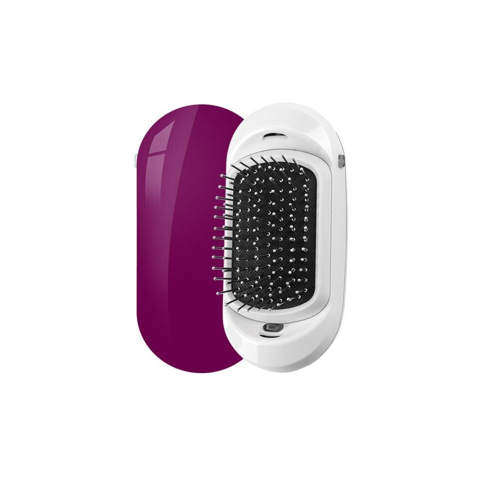 Dechoicelife Unisex (A-05) Ionic Comb Portable Hair Brush Anti-Static Massage Negative Ion Comb Mini Hair Straightener Comb Hairbrush Styling Comb