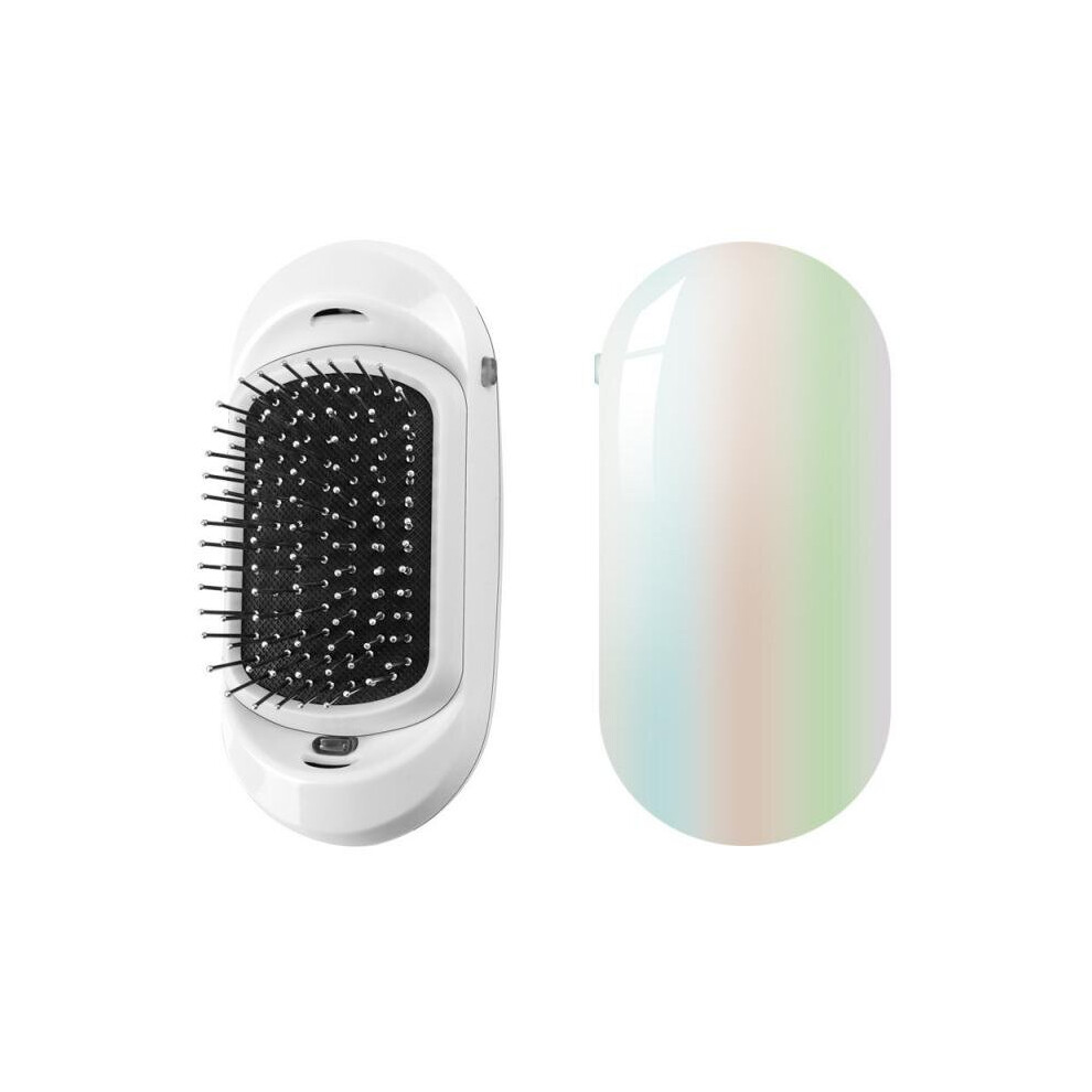 Dechoicelife Unisex (A-03) Ionic Comb Portable Hair Brush Anti-Static Massage Negative Ion Comb Mini Hair Straightener Comb Hairbrush Styling Comb