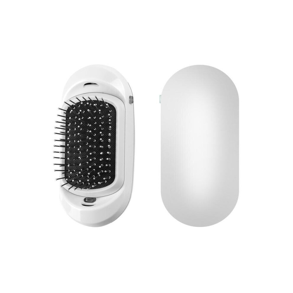 Dechoicelife Unisex (A-01) Ionic Comb Portable Hair Brush Anti-Static Massage Negative Ion Comb Mini Hair Straightener Comb Hairbrush Styling Comb
