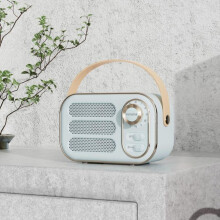 (a-B03) Vintage FM Radio Wireless Retro Speaker Bluetooth-compatible Classical Retro Music Player Portable Outdoor Travel Loudspeaker