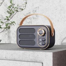 (a-B04) Vintage FM Radio Wireless Retro Speaker Bluetooth-compatible Classical Retro Music Player Portable Outdoor Travel Loudspeaker