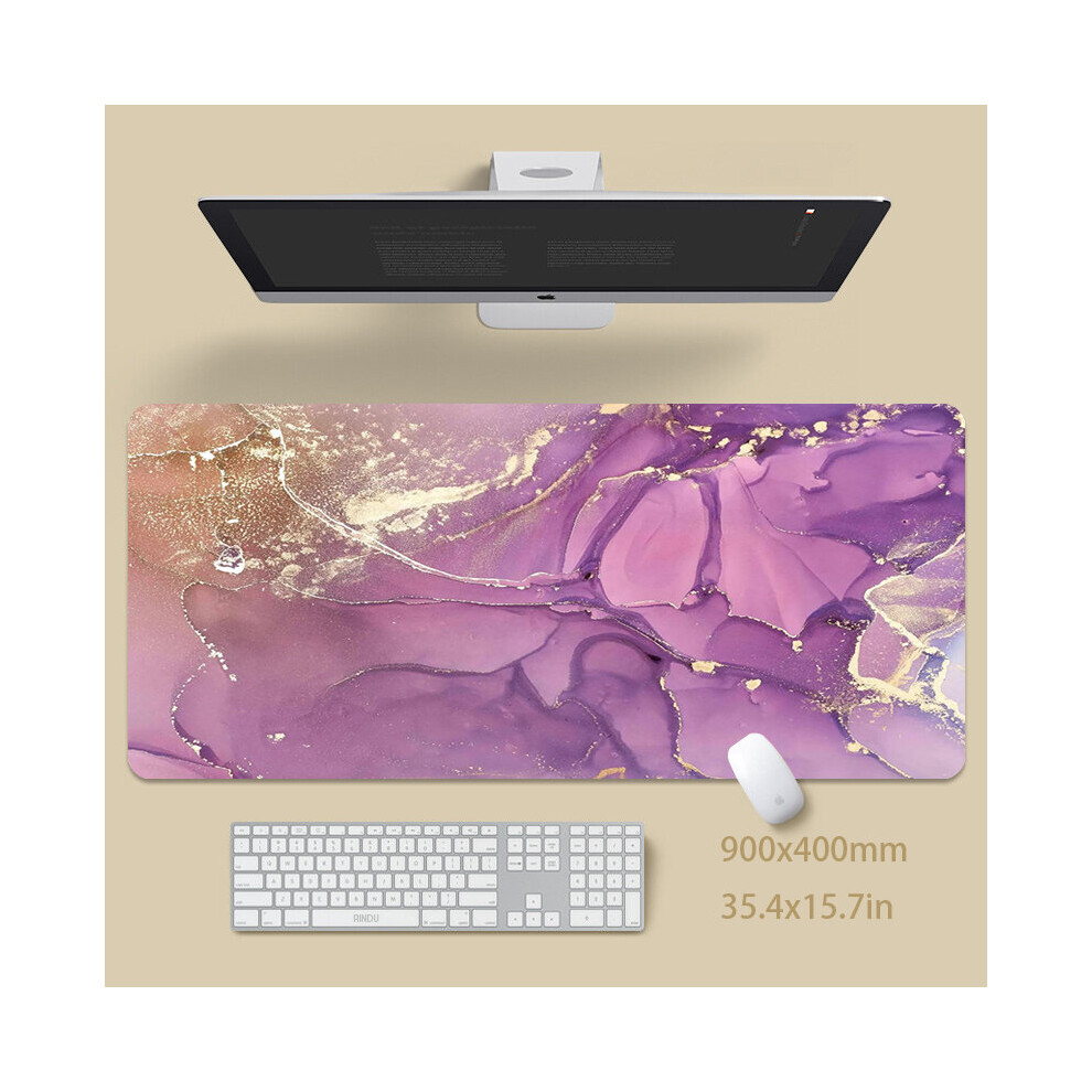 (A-Ss007mar (18) 900X350x3mm) Marble Large Mouse Pad 100X50cm Big Computer Mousepads Gaming Mousepad Big Keyboard Mat Gamer Mouse Pads Desk Pad Mouse 4855357958063