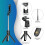 3 in 1 Wireless Bluetooth Selfie Stick for iphone 13 Pro  /Android Foldable Handheld Monopod Shutter Remote Extendable Tripod 6