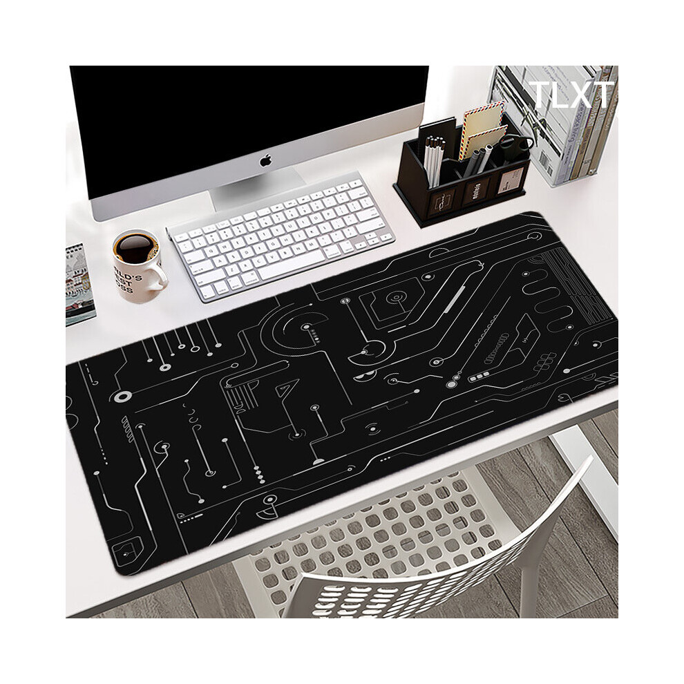 (A-Ss007dw (8) 550X1000x3mm) Large Mouse Pad 100X50cm Individual Gaming Mousepad Office Keyboard Mat Popular Gamer Desk Mat Gaming Mouse Mat Com Black 4855357860076