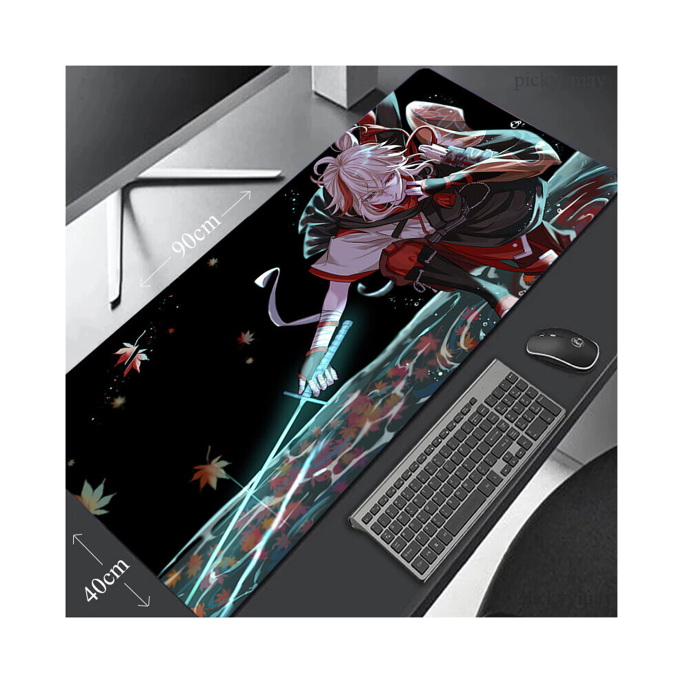 (A-Wa00337 (3) 600X300x2mm) Genshin Impact Large Mousepad Gaming Mousepads Keyboard Mat Desk Rug Kaedehara Kazuha Desk Mats Anime Mouse Pad For Gamer 4855358065371