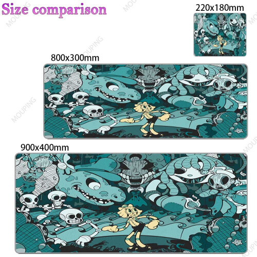 (a-12 220x180x2mm) Kawaii Large Mouse Pad Anime Gamer Carpet Keyboard ...