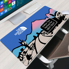 (a-HC009242 250x290x2mm) N-North Face Desk Mat Xxl Gaming Mouse Pad Accessories Large Protector Mause Mats Pc Gamer Keyboard Pads Mousepad Mice Keyboards