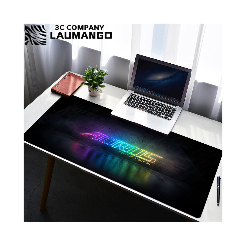 (A-Jh002038 300X600x3mm) Mouse Pad Gamer Aorus Gaming Desk Accessories Extended Keyboard Mat Anime Mats Pc Cartoon Large Laptops Desk Mat Mousepad Pad 4855357881552