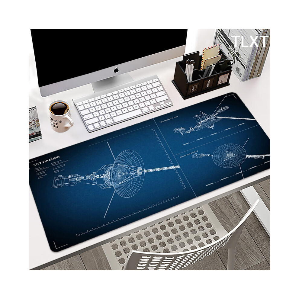 (A-Ss007dw (12) 400X900x2mm) Large Mouse Pad 100X50cm Individual Gaming Mousepad Office Keyboard Mat Popular Gamer Desk Mat Gaming Mouse Mat Com Black 4855357859186