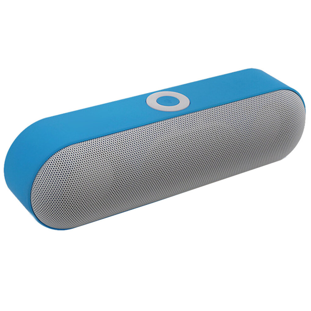 (A-) Portable Speaker Nby-18 Wireless Stereo 3D Surround Music Player Loudspeakers Tf Aux Usb Mic Mini Speaker Tooth Speaker Blue 4855059757766