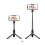 (a-Black) Hoco Wireless Bluetooth Selfie Stick Handheld Smart Phone Camera Tripod with Wireless Remote For iPhone X Samsung Huawei Android 1