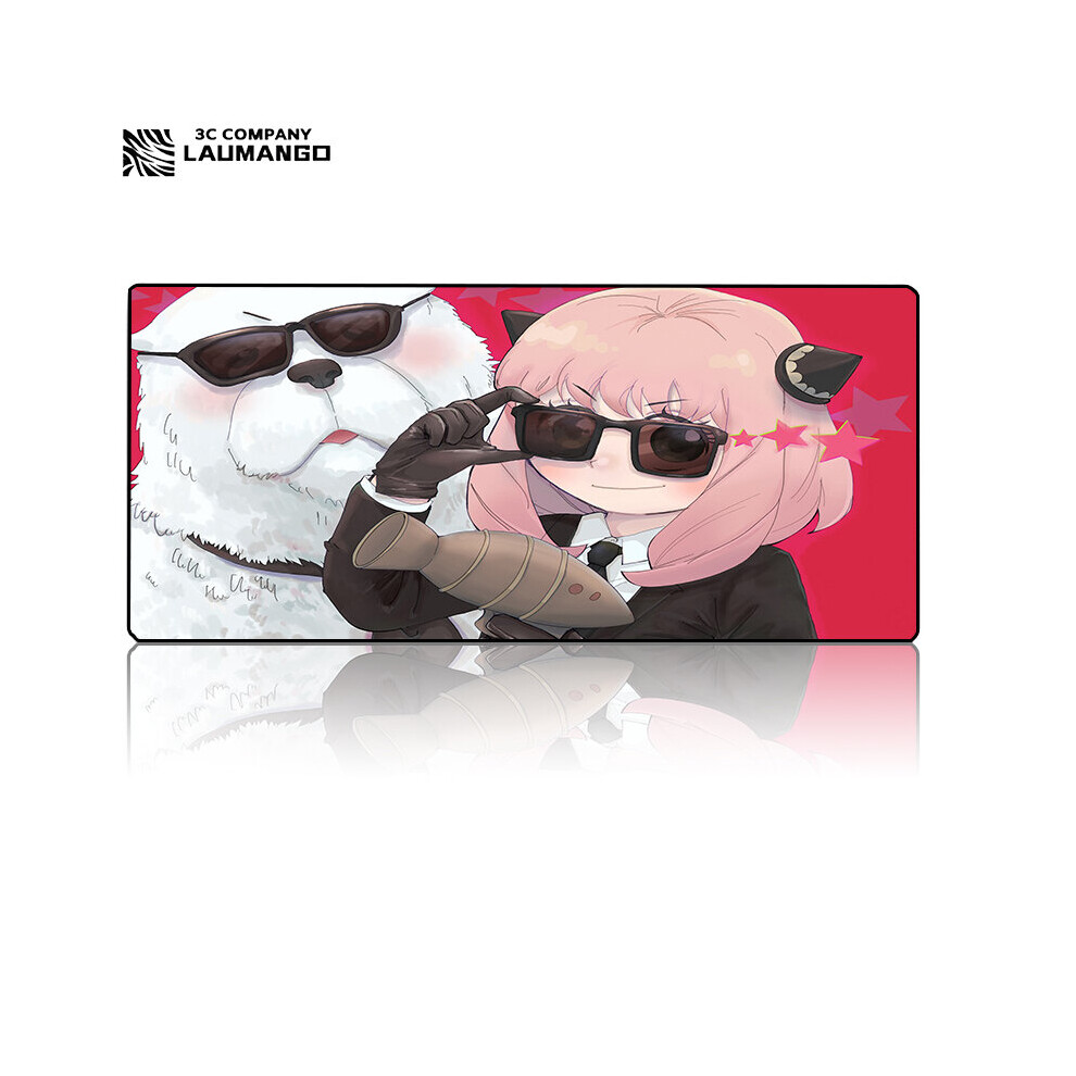 Photos - Other for Computer  Spy X Family Mouse Pad Cartoon Large Xxl Anime Mats Gaming Keyboard Mat Mousepad Gamer Deskmat Any(a-CSF005362 180x220x2mm)