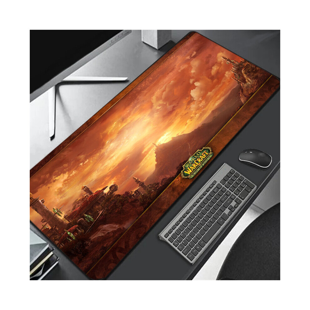 (A-Warcraft-18 300X600 2Mm) World Of Warcraft Gaming Mousepad Speed Locking Edge Natural Horde Alliance Mouse Pad Rubber Large Computer Desk Keyboard 4855357878040