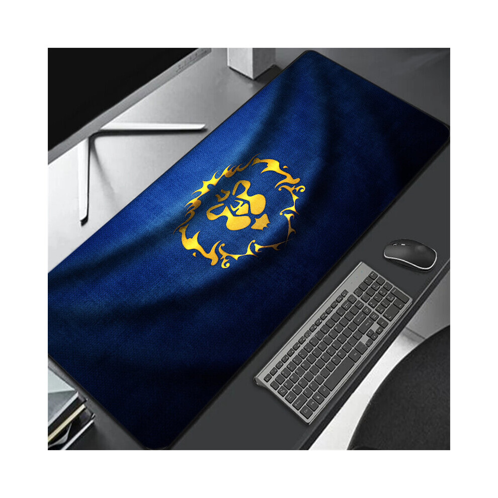 (A-Warcraft-26 300X600 2Mm) World Of Warcraft Gaming Mousepad Speed Locking Edge Natural Horde Alliance Mouse Pad Rubber Large Computer Desk Keyboard 4855357878675