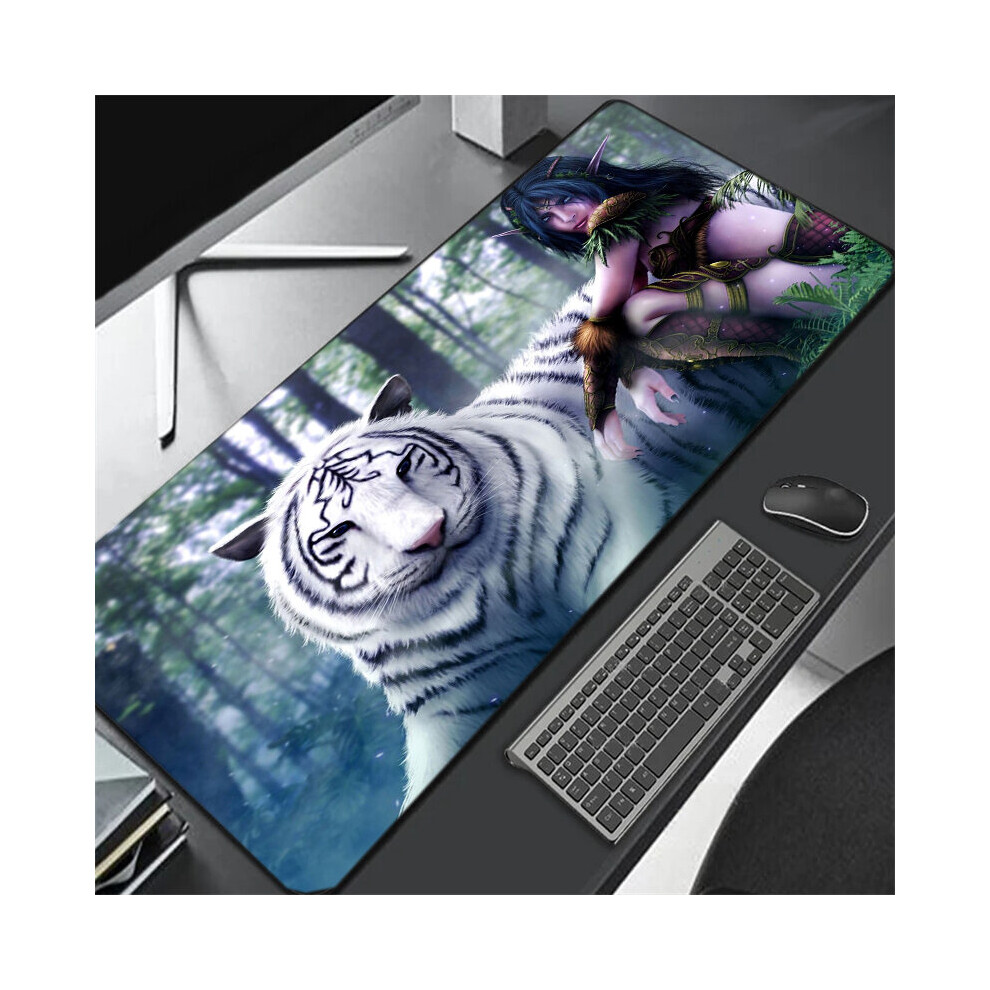 (A-Warcraft-13 300X800 2Mm) World Of Warcraft Gaming Mousepad Speed Locking Edge Natural Horde Alliance Mouse Pad Rubber Large Computer Desk Keyboard 4855357877715