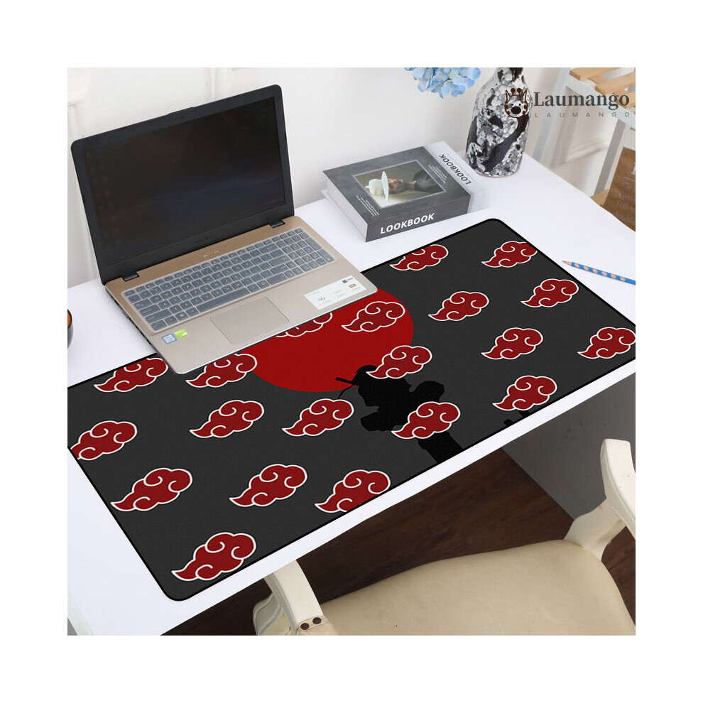 (A-Hc007044 300X600x3mm) Large Mouse Pad Mats Mousepad Pc Gamer Kakashi Gaara Sasuke N-Narutos Extended Pc Accessories Gaming Laptops Keyboard Mat An 4855357854778