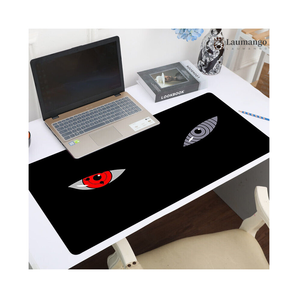 (A-Hc007055 300X600x3mm) Large Mouse Pad Mats Mousepad Pc Gamer Kakashi Gaara Sasuke N-Narutos Extended Pc Accessories Gaming Laptops Keyboard Mat An 4855357855492