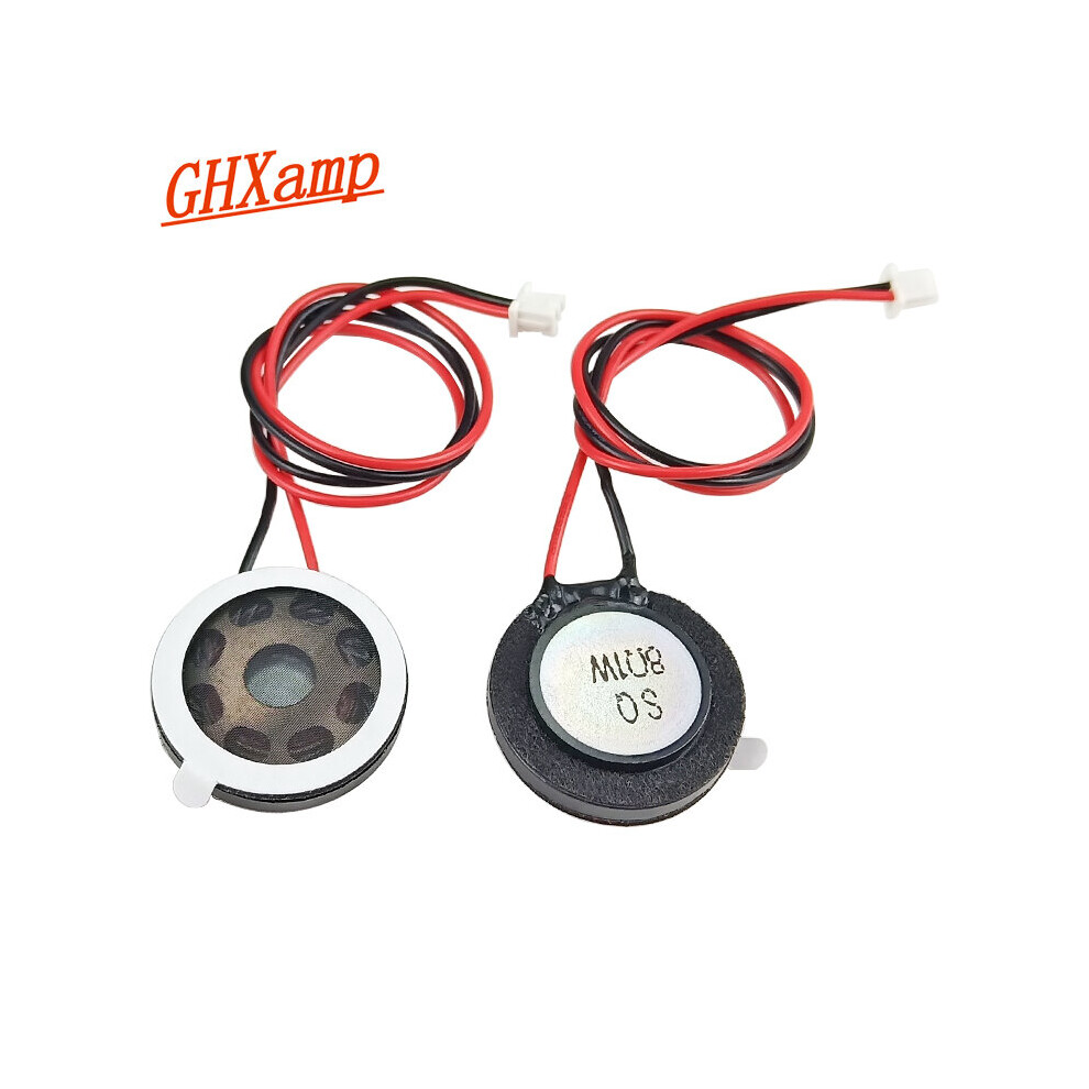 Ghxamp 20Mm Small Speaker Inner Magnetic Bond Line Plastic Loudspeaker 8Ohm 1W For Smart Lock Cellphone Camera 2Pcs 4851195392403