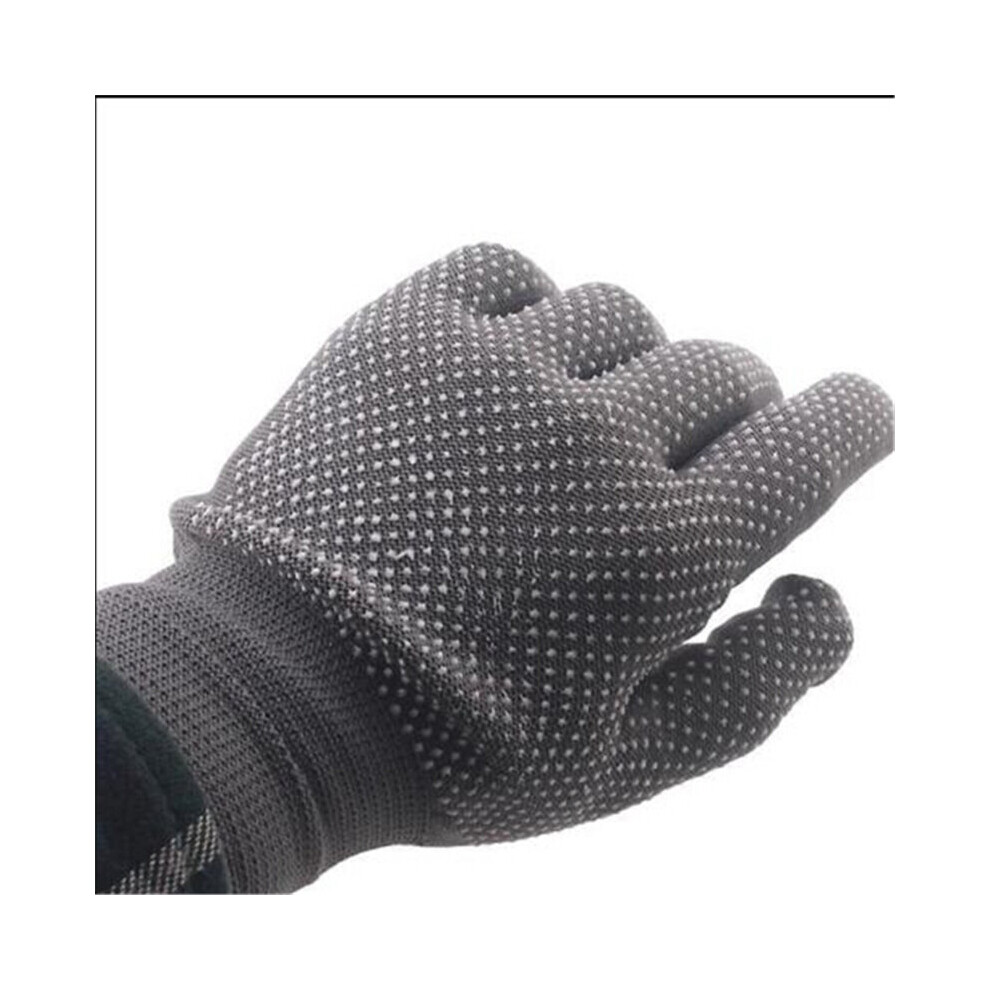 Photos - Hair Pin / Headband / Elastic Hair Tie  1Pair Hair Straightener Perm Curling Hairdressing Heat Resistant Finger Glove Hair Care Styling Tools Thermal Sty(a-gray M)