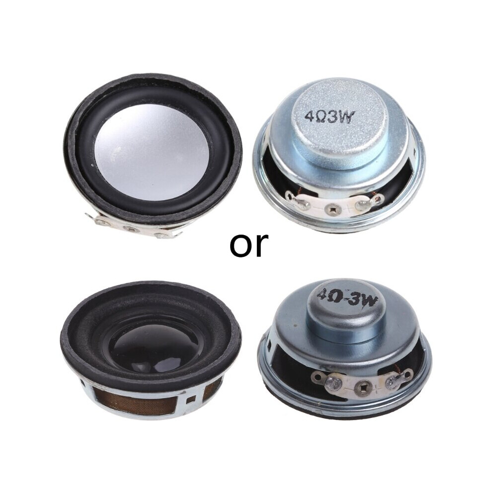4021 Speaker 4 Ohm 3W 3Wwr Speaker Circle Shaped Stereo Woofer Loudspeaker For Notebook Laptop Diy Repair-2 Pieces 4851195389403