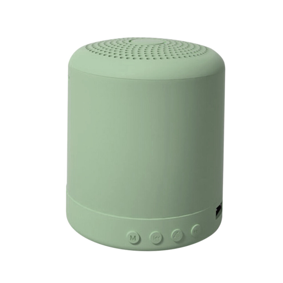 (A-) High Quality Mini Smart Bluetooth Speaker Portable Bluetooth+Fm Mp3 Speaker Music Subwoofer Stereo Portable Audio Video Speakers Green 4851195397156