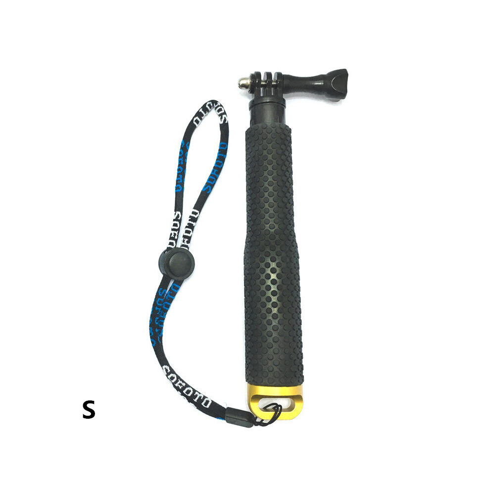 (A-S ) Portable Extendable Handheld Monopod Pole Waterproof Selfie Stick For Gopro Hero 11 10 9 8 7 6 5 Sjcam Xiaoyi Dji Osmo Cameras Golden 4855008109202