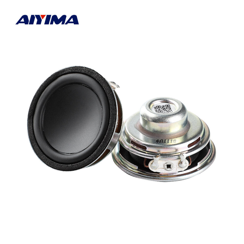 Aiyima 2Pcs 1.5 Inch Full Range Audio Speaker 4 Ohm 3W Neodymium Sound Loudspeaker Home Theater For Jbl Bluetooth Speakers 4851195412958