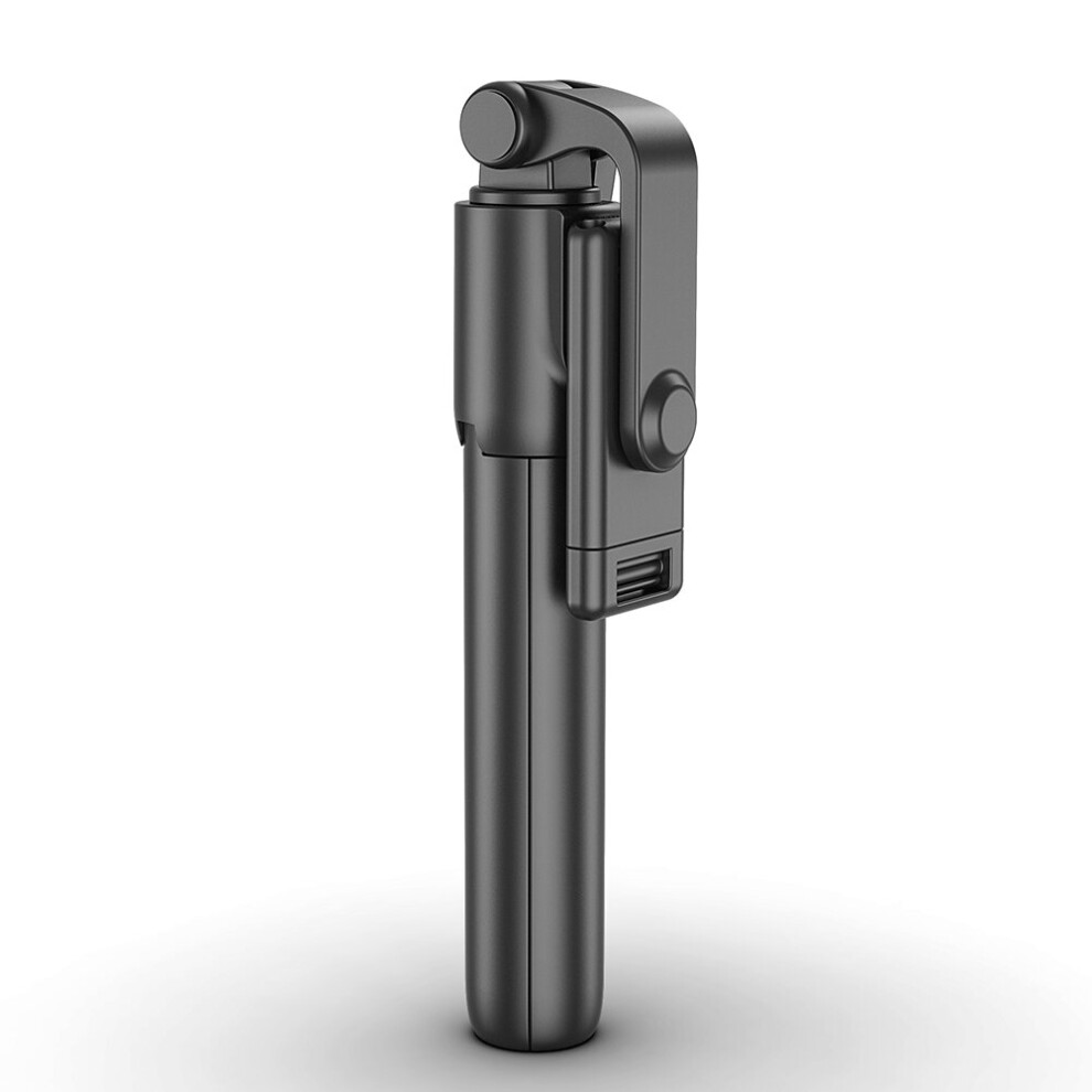 (A-) Wireless Selfie Stick Foldable Mini Tripod Shutter Remote Extendable Handheld Monopod Phone Holder For Ios Android Black 4852056947534