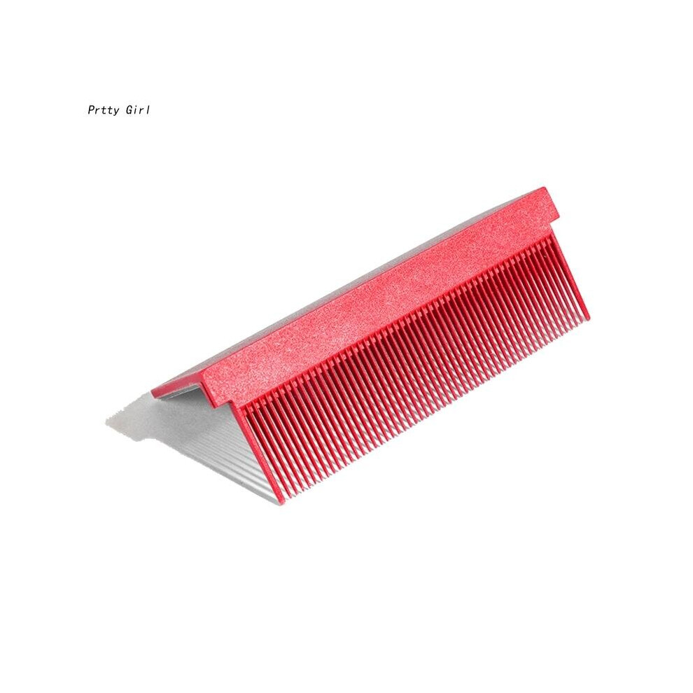Dechoicelife Unisex Pink (A-) Straightening Comb For Hair Flat Comb For Great Tresses Hair Straightener D2ta
