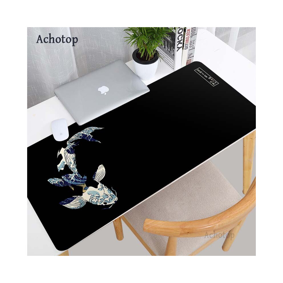 (A-Ly022859 (9)(1) 500X1000x3mm) Mythical Beast Dragon Mouse Pad 90X40cm Anime Xxl Gaming Padmouse Art Gamer Laptop Keyboard Mouse Mats For Playing Ga 4855357885437