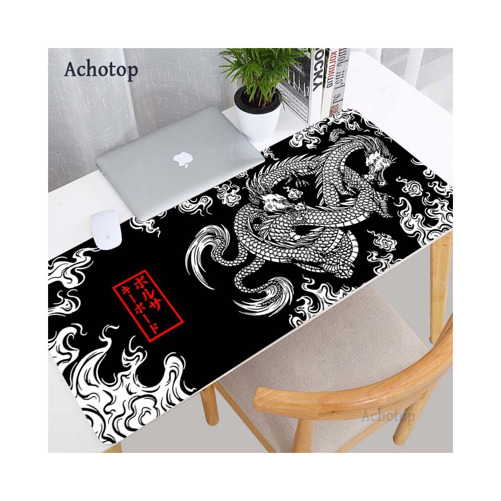 (A-Ly98576 (2) 400X900x2mm) Mythical Beast Dragon Mouse Pad 90X40cm Anime Xxl Gaming Padmouse Art Gamer Laptop Keyboard Mouse Mats For Playing Game Cs 4855357885918