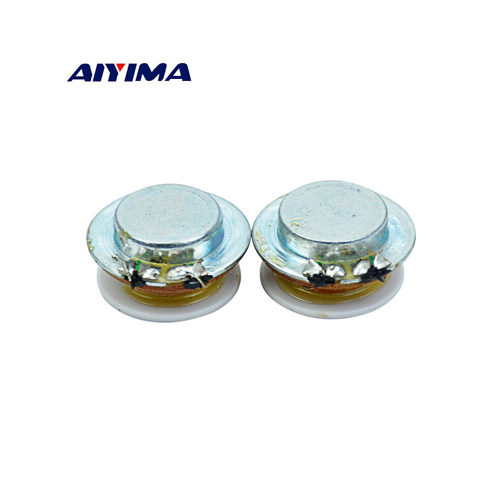 Aiyima 2Pcs 1Inch Audio Portable Speakers Full Range Speaker 2W 4Ohm 24Mm Vibration Resonance Speaker Loudspeaker 4851195400597