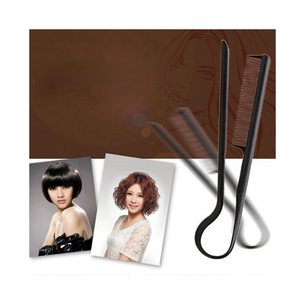 Dechoicelife Unisex 1Pc Salon Barber Hairdressing Haircutting Straightener Comb Folding Anti-Static Hold Tongs Clip For Women Hair Styling Accessori