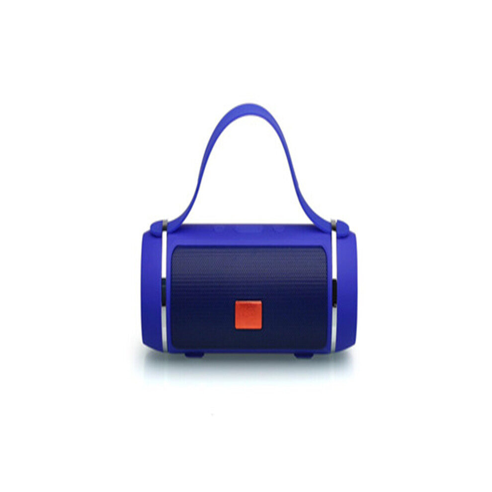 (A-) Portable Tooth Speaker Wireless Bass Subwoofer Waterproof Outdoor Speakers Boombox Wireless Connection Outdoor Sports Audio Blue 4855059761978
