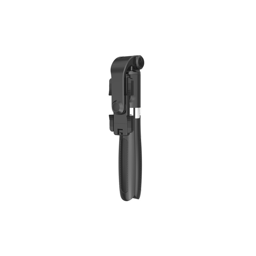 (A-L01s ) L01s Bluetooth Selfie Stick With Tripod Plastic Alloy Self Stick Selfiestick Phone Smartphone Selfie-Stick For Samsung Huawei Black 4852056954112