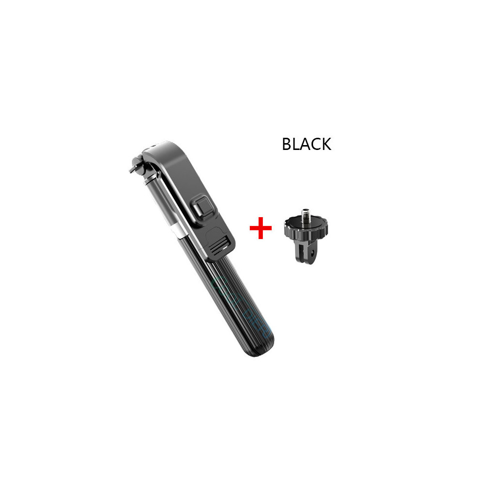 (A-) High Quality Wireless Bluetooth Selfie Stick Tripod With Remote Palo Selfie Extendable Foldable Monopod For Iphone Action Camera Black 4855008106416