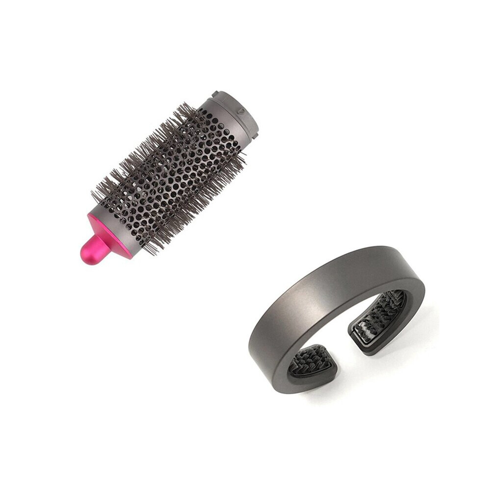 Cylinder Comb,Cleaning Brush For Dyson Airwrap Hair Curler Rotating Straightening Hair Curling Brush Attachment