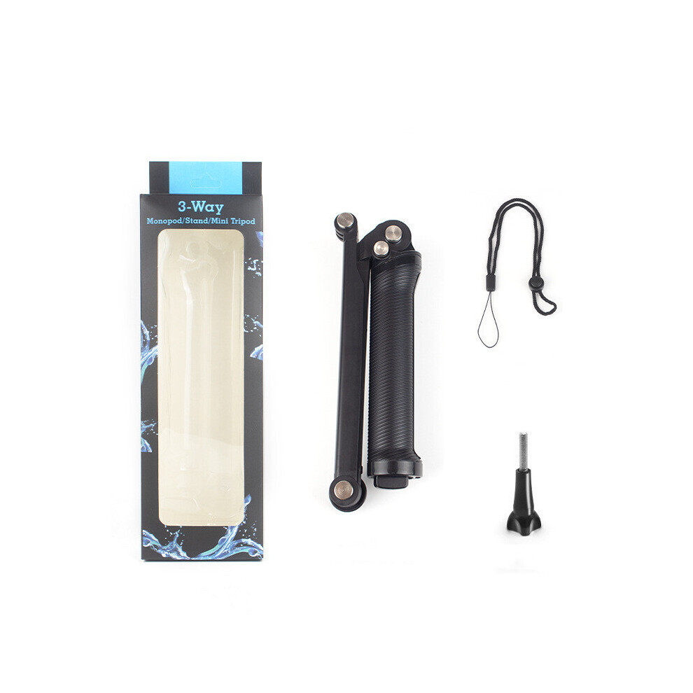 Foldable 3 Way Grip Selfie Stick For Gopro Hero 10 9 8 7 5 6 Waterproof Monopod Selfie Stick For Yi 4K Sjcam Eken Camera 4855008118228