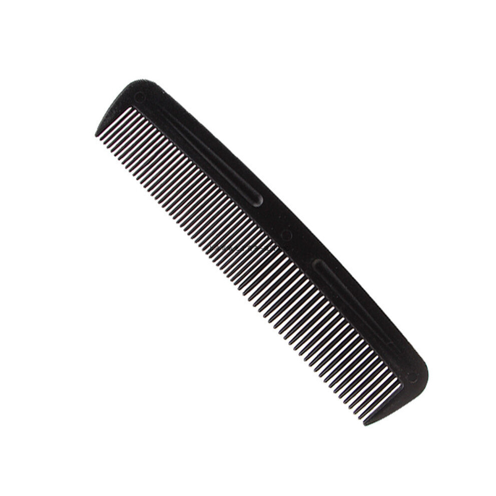 Dechoicelife (A-01 1Pcs Black) New 2021 Black Barber Accessories Set Detangling Hair Brush Style Hot Comb Straightener High Quality Hair Combs Set