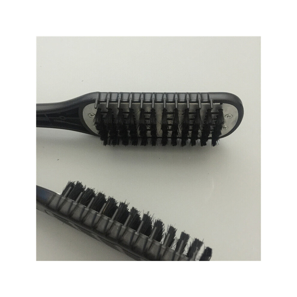 Dechoicelife Unisex Not,Specified (A-Random Color 2) 2022 New Sale Hair Hairdressing Double Sided Brush Plywood Clamp Natural Ceramic Straightening Comb Fibres Styling Tools