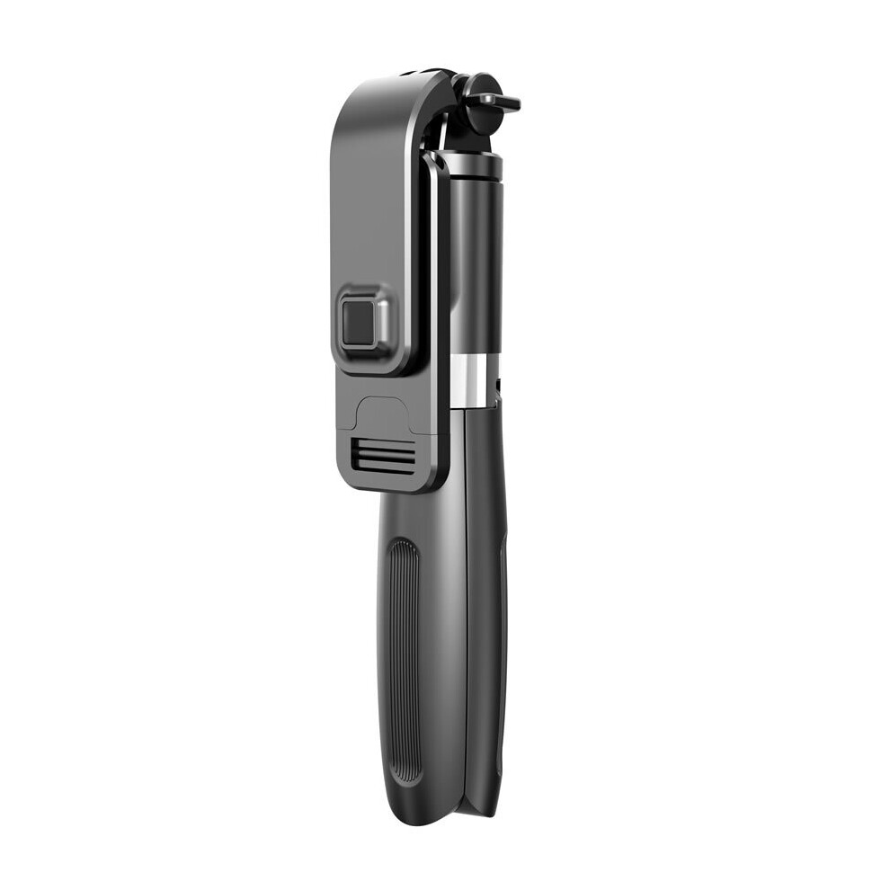 (A-) New L02 Selfie Stick Universal Mobile Phone Clip Multifunctional Live Bracket Gopro Selfie Stick Tripod Black 4855008121655