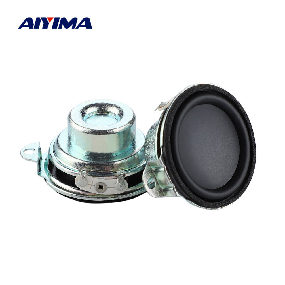 Aiyima 2Pcs 1.5 Inch Portable Speakers 40Mm Neodymium Bluetooth Speaker 4 Ohm 4W Full Range Loudspeaker For Jbl Filp2 4851195382244