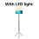 (a-Whitewith fill light) 2023 NEW Bluetooth Wireless Selfie Stick with fill light Mini Tripod Extendable Monopod  Remote shutter For IOS Android phone 1